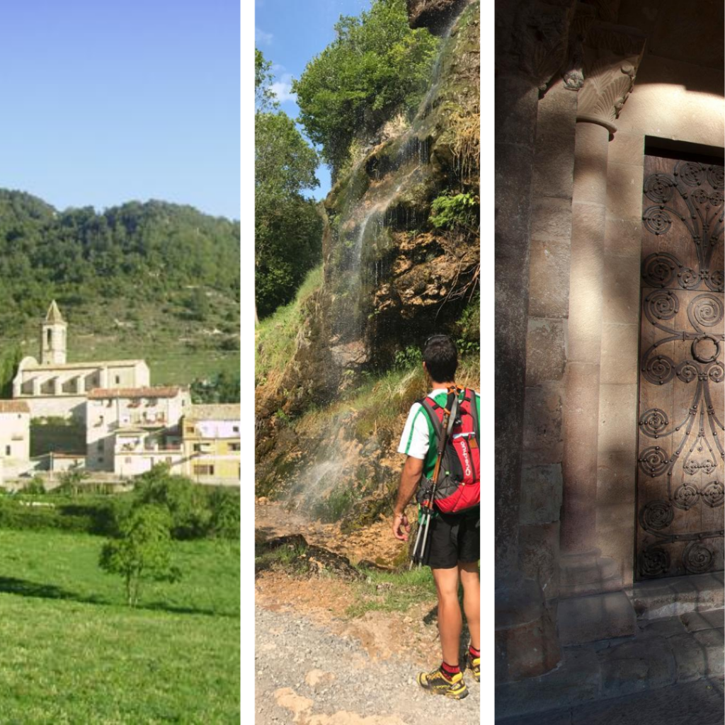 De Rupit, uno de los pueblos de mayor belleza del país, retoma su camino hasta Vidrà pasando por Coll de Bracons, hacia Vallfogona de Ripollès y enlaza con el camino principal (GR-151) en Sant Joan de les Abadesses.