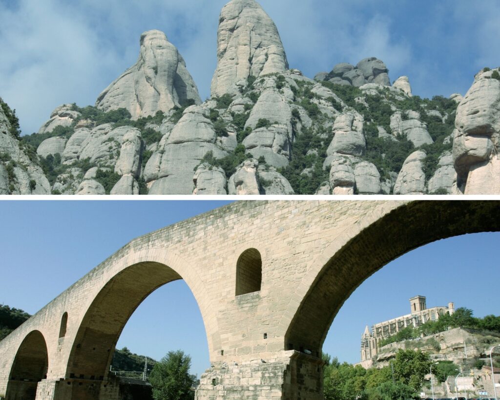 Visita dos puntos de parada obligatoria en tu paso por la región del Bages. 
Montserrat,  sin duda, un espacio espiritual; y Manresa, corazón de Cataluña