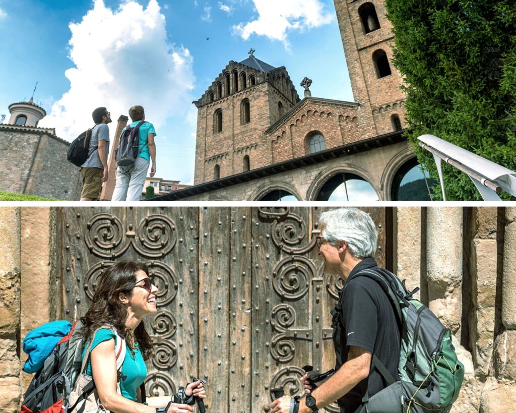 To vist Ripoll is to step back into history.  Its monastery, the symbol of the town, is one of the most beautiful and evocative buildings in Catalonia. From here one can follow the Ruta del Ferro (the Iron Route) and the Ruta del Carbó (the Coal Route) on foot or by bike, that follow the footprint of the old train track.