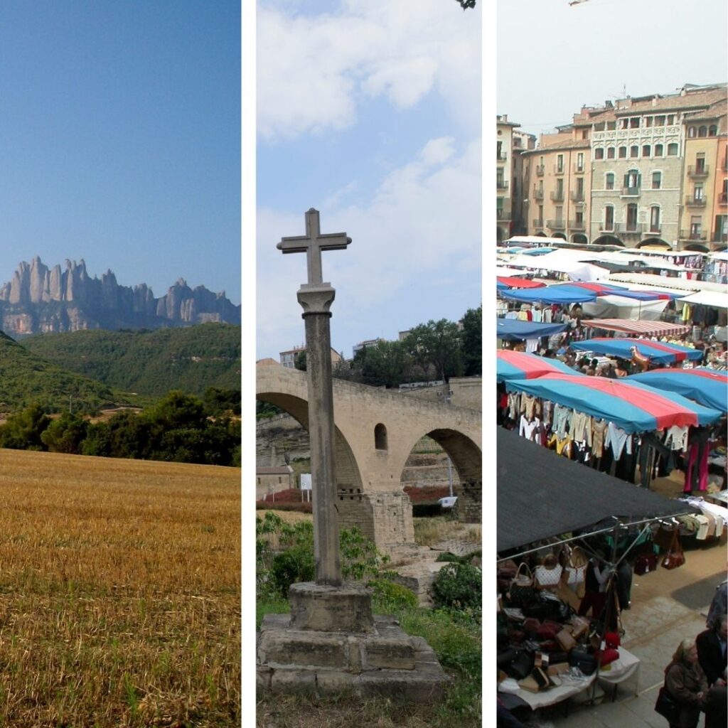 Tramo que te permite descubrir algunas joyas del románico catalán, así como paisajes de gran belleza como Montserrat o los viñedos de la DO Pla de Bages.