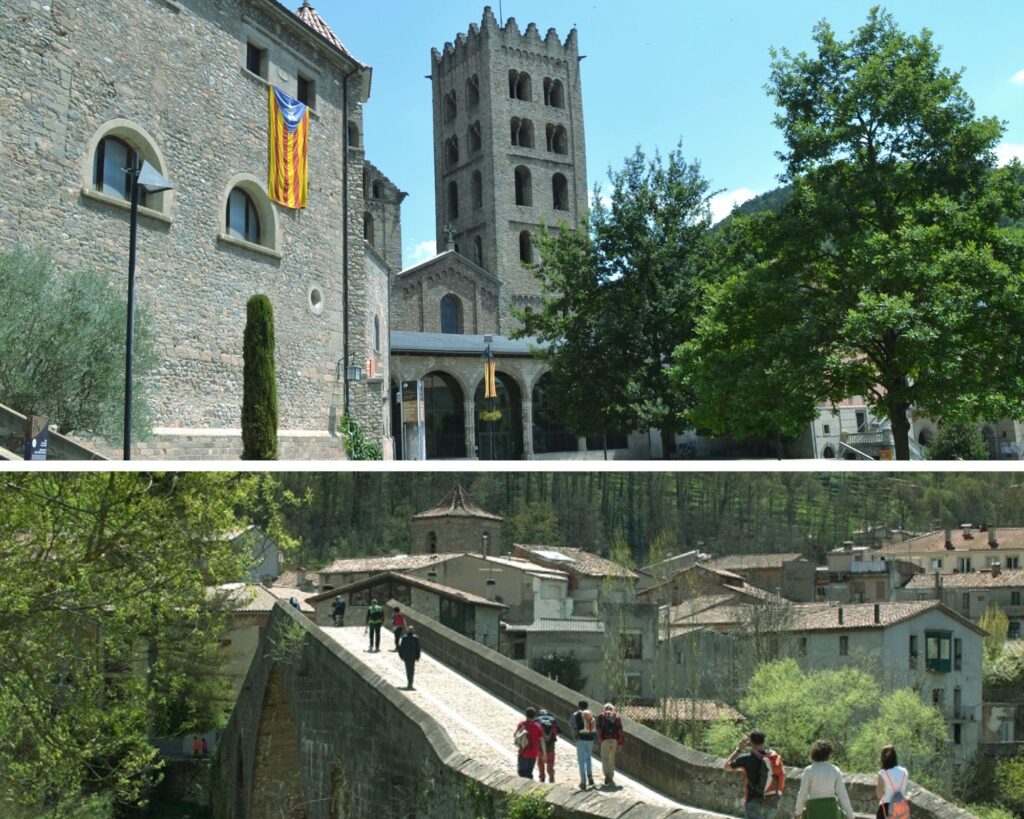 Discover Ripoll and you’ll experience the origins of Catalonia by visiting the atmospheric Monastery of Santa Maria de Ripoll. Close by you'll find the village of Sant Joan de les Abadesses, huddled around the ruins of its monastery, well-worth a visit as it has treasured its medieval past by restoring many of the ancient buildings, streets, and walls.