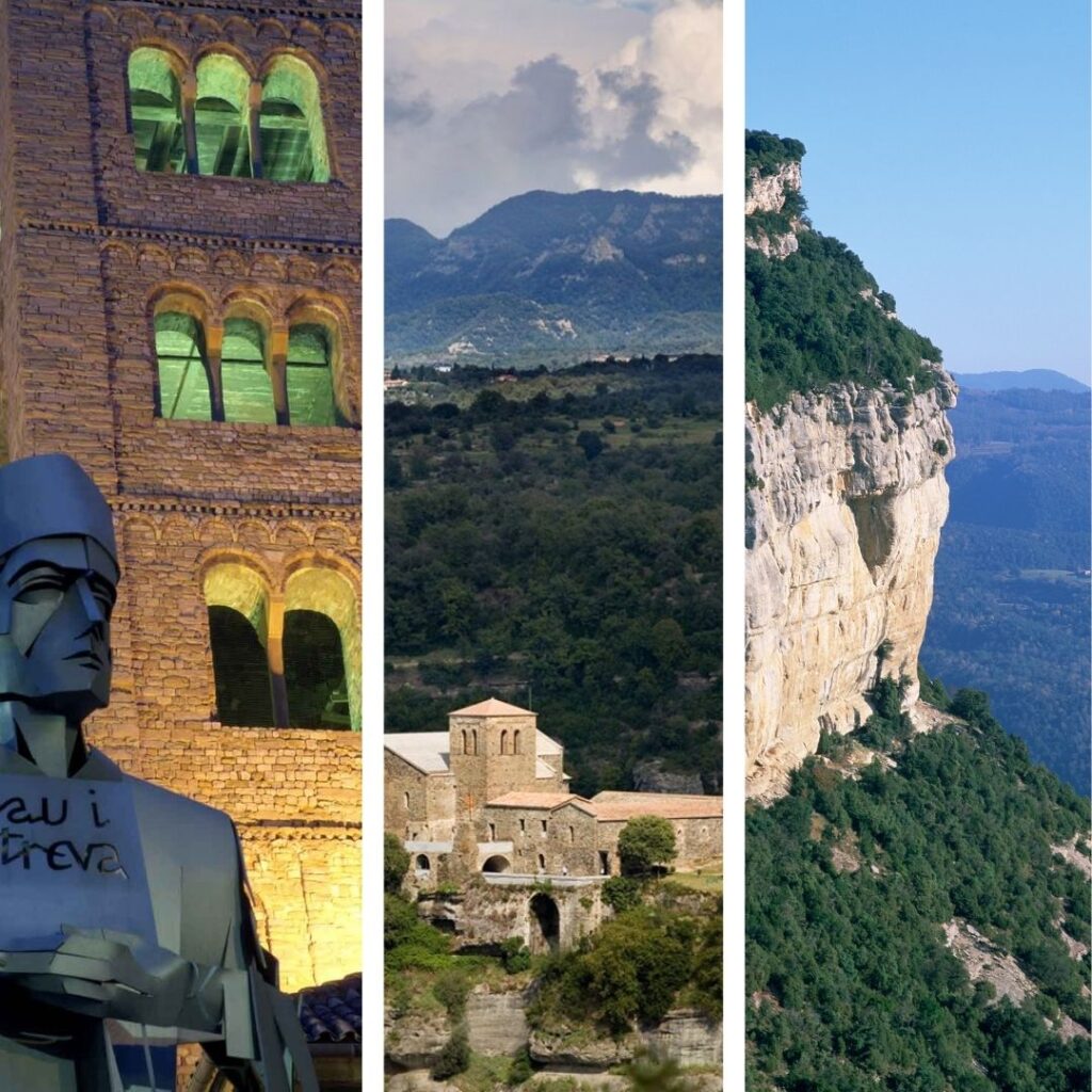 Tramo que te permite que te adentres en la cultura del territorio. La visitas a Vic, la Casa-museo Verdaguer, el monasterio de Sant Pere de Casserres o el emblemático pueblo de Tavertet no te van a dejar indiferente.